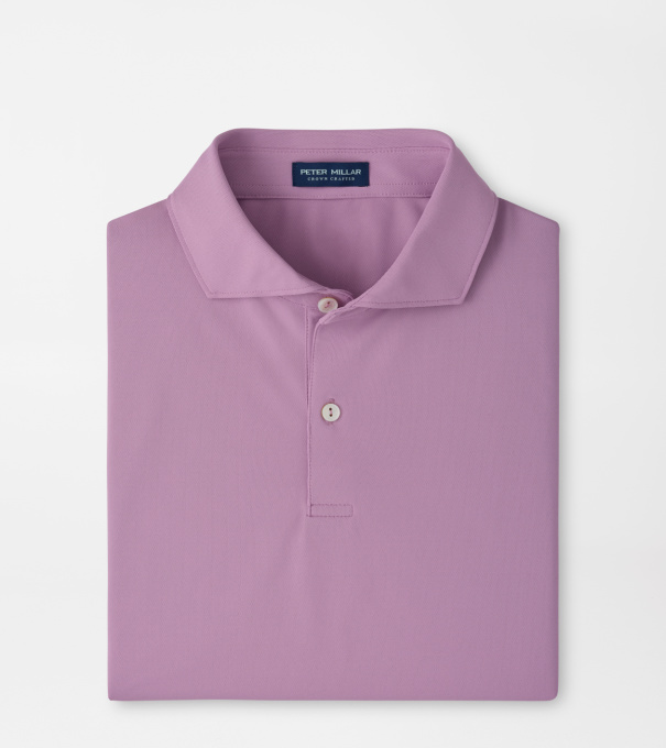 Soul Performance Mesh Polo in SOFT ORCHID