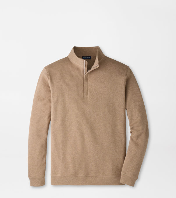 Grant Knit Quarter-Zip in Rye