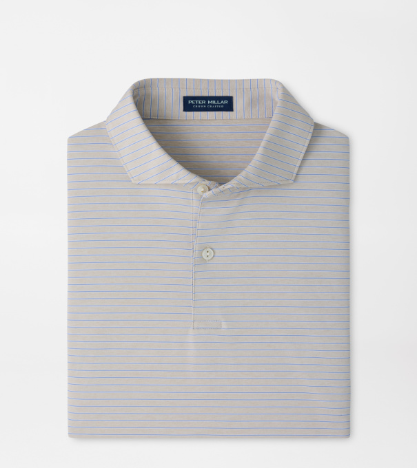 Keynote Performance Jersey Polo in GREY MIST