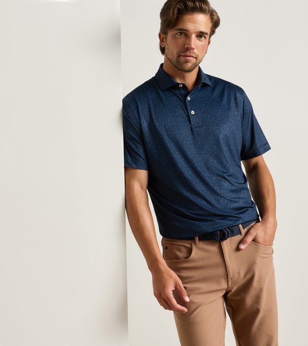 Winning Play Performance Jersey Polo in Navy