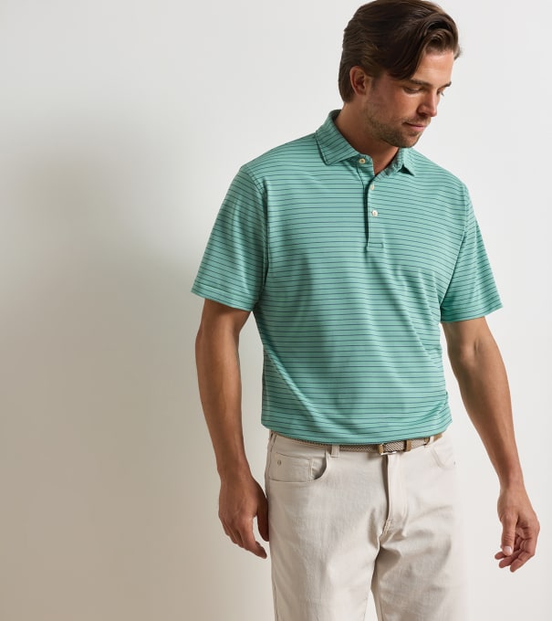 Winston Performance Mesh Polo in FRESH MINT