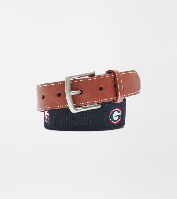 Georgia "G" Logo Belt in Black