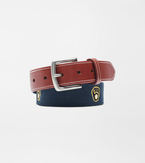 Milwaukee Brewers Belt in Patriot Navy