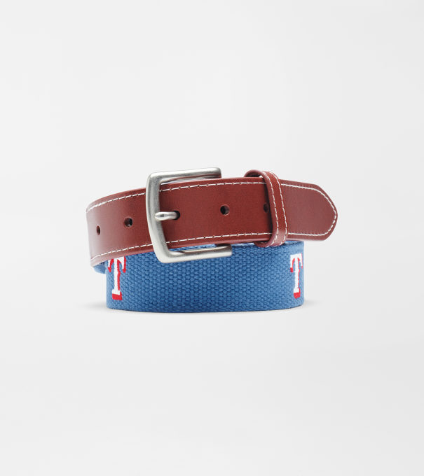 Texas Rangers Belt in Sapphire