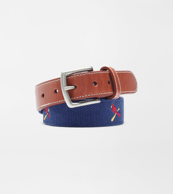 St. Louis Cardinals Belt in Patriot Navy