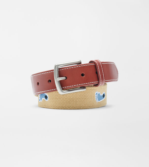 UNC Tarheel Belt in Khaki
