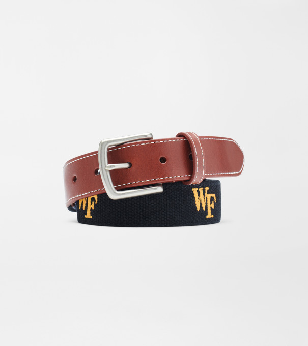 Wake Forest Belt in Black