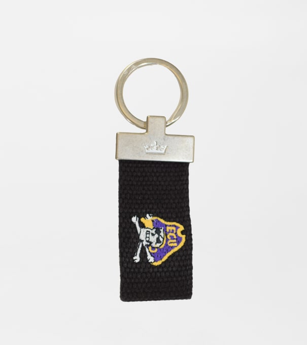 East Carolina Key Chain in Black