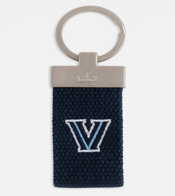 Villanova Key Chain in Patriot Navy