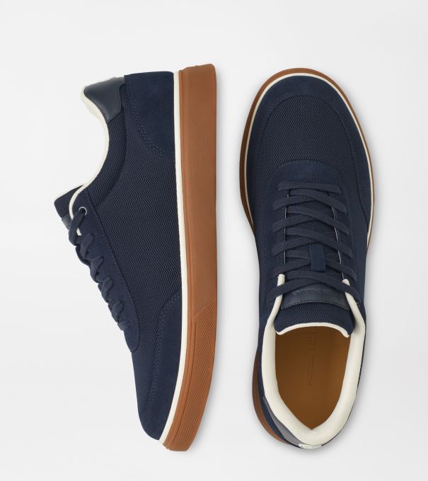 Drift Mesh Sneaker in Navy