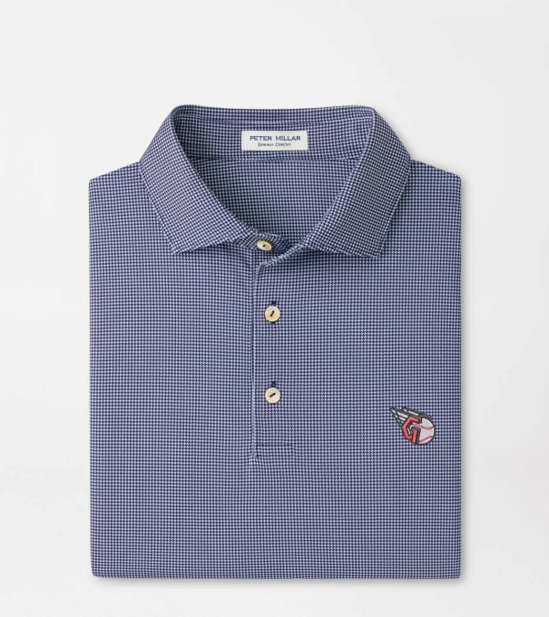 Cleveland Guardians Border Performance Jersey Polo in Navy