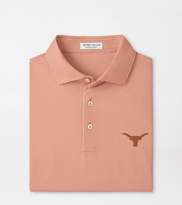Texas Border Performance Jersey Polo in Rust1