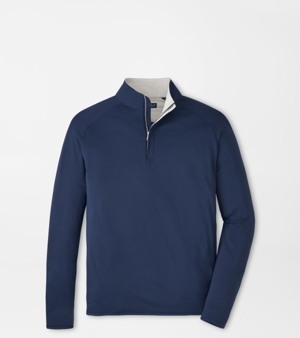 Stealth Performance Quarter-Zip in Navy