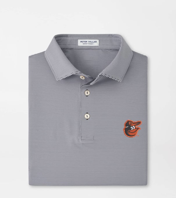 Baltimore Orioles Jubilee Performance Jersey Polo in Iron