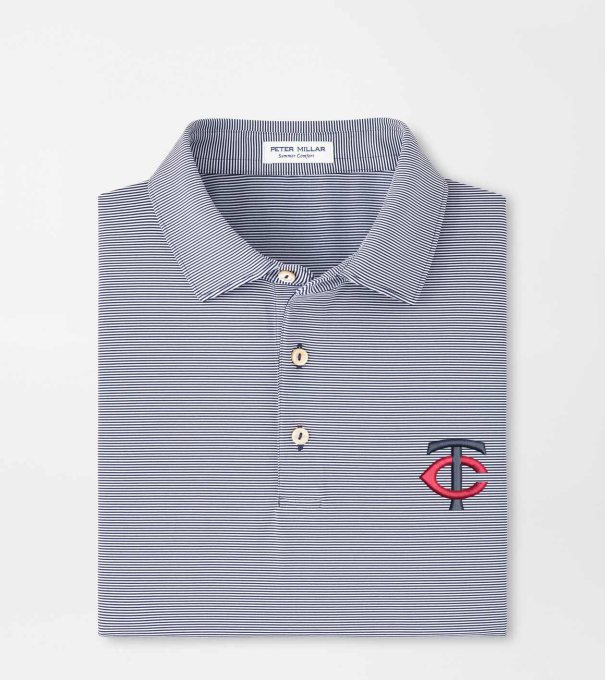 Minnesota Twins Jubilee Performance Jersey Polo in Navy