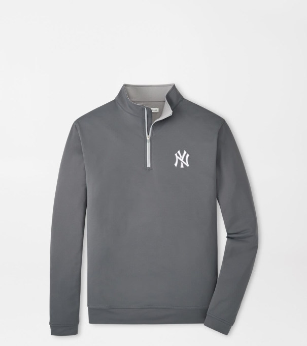New York Yankees Perth Performance Quarter-Zip in Iron