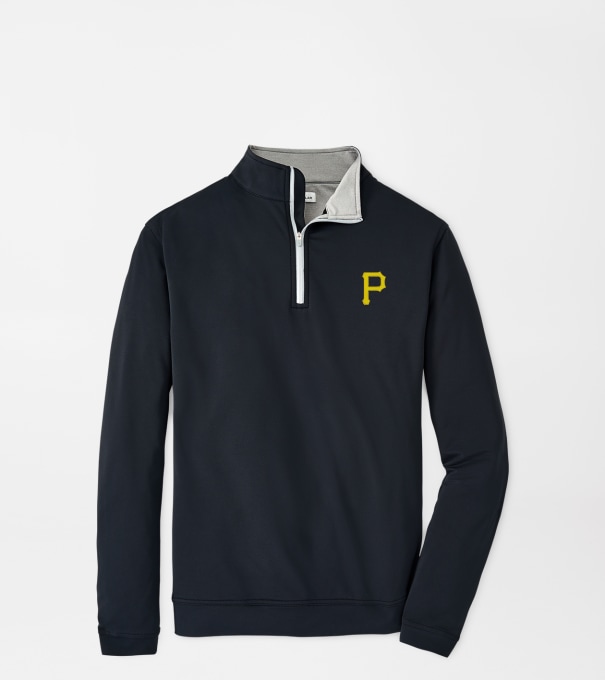 Pittsburgh Pirates Perth Performance Quarter-Zip in Black