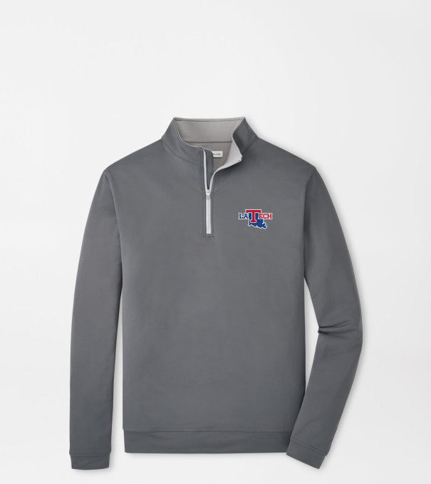 Louisiana Tech Perth Performance Quarter-Zip in Iron