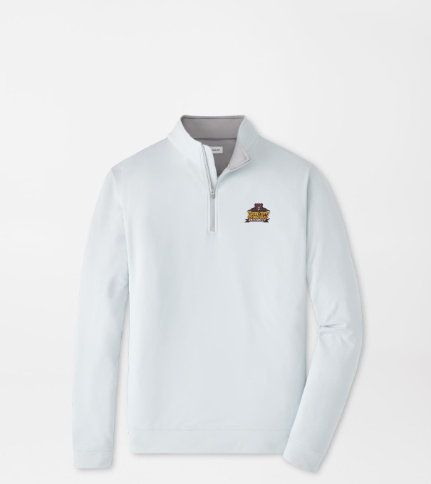 Shaw University Perth Performance Quarter-Zip in British Grey