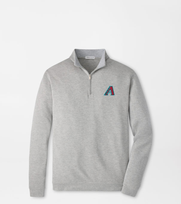 Arizona Diamondbacks Crown Comfort Pullover in Light Grey