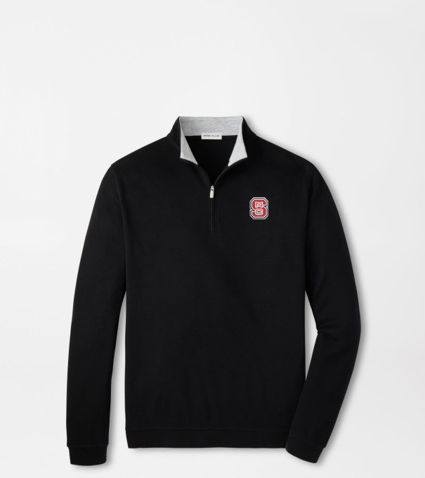 NC State Crown Comfort Pullover in Black
