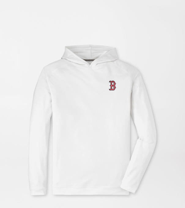 Boston Red Sox Pine Performance Hoodie in White