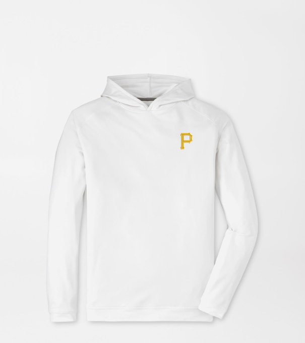 Pittsburgh Pirates Pine Performance Hoodie in White