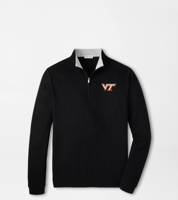 Virginia Tech Crown Comfort Pullover in Black