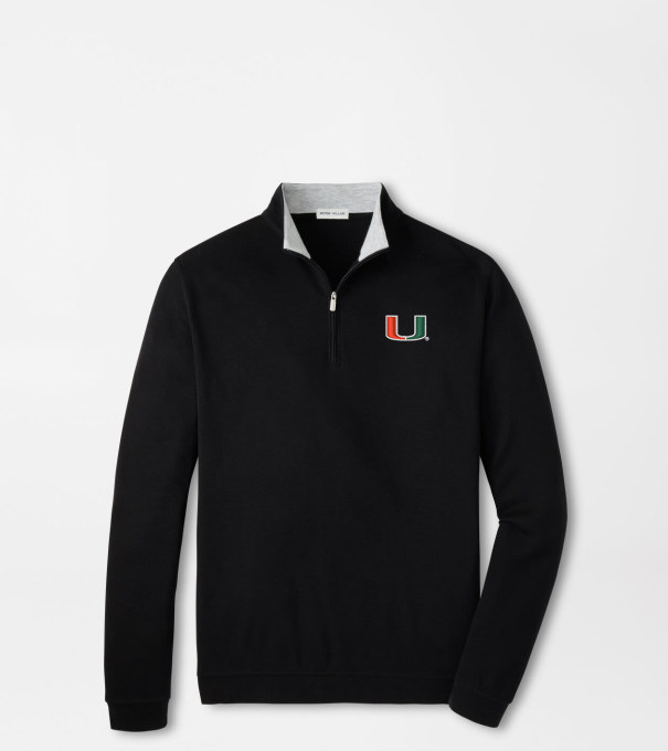 Miami Crown Comfort Pullover in Black
