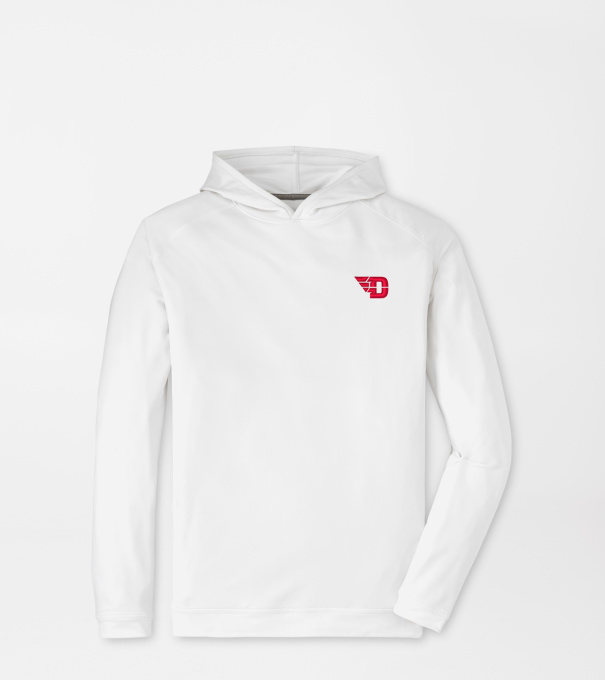 University of Dayton Pine Performance Hoodie in White