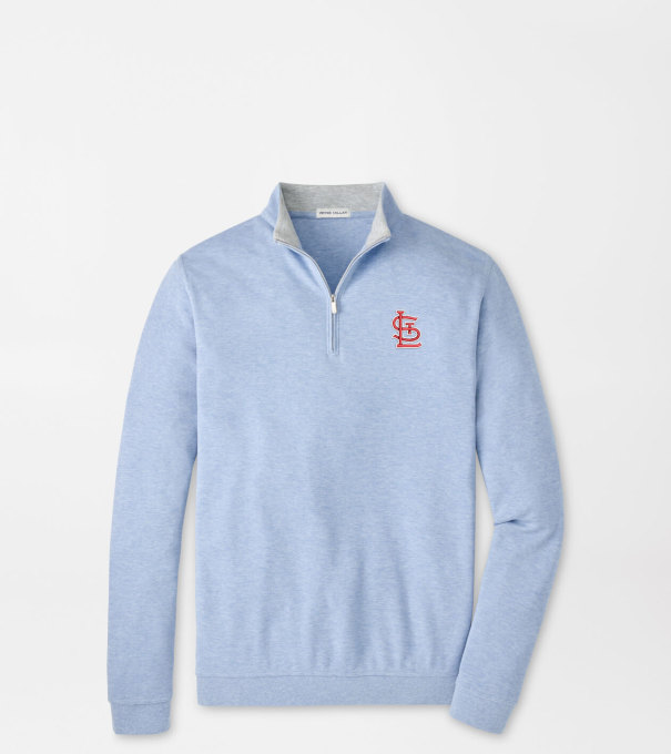 St. Louis Cardinals Crown Comfort Pullover in Cottage Blue