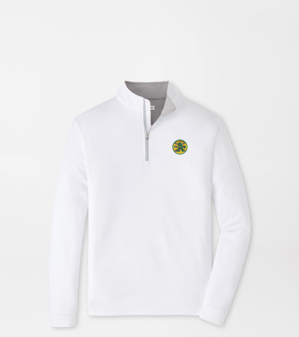 Cooperstown Athletics Perth Performance Quarter-Zip in White