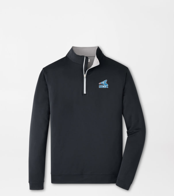 Cooperstown Chicago White Sox Perth Performance Quarter-Zip in Black