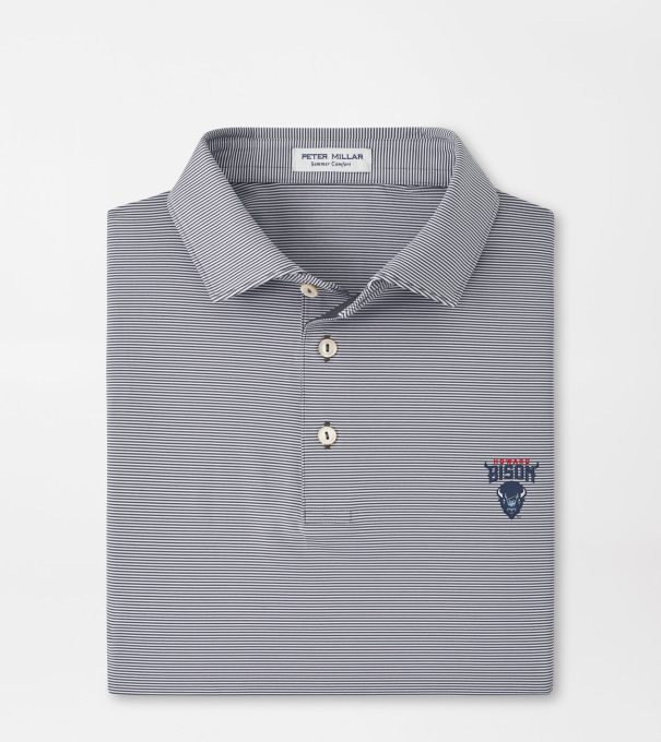 Howard University Jubilee Performance Jersey Polo in Iron