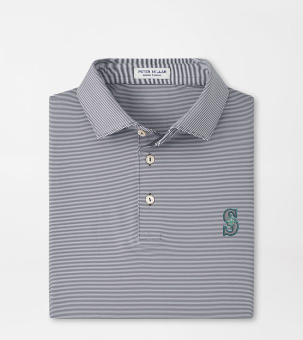 Seattle Mariners Jubilee Performance Jersey Polo in Iron