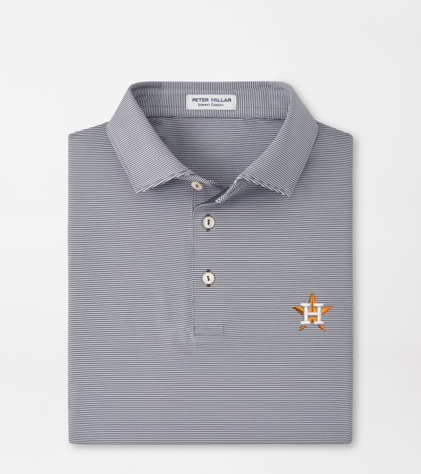 Houston Astros Jubilee Performance Jersey Polo in Iron