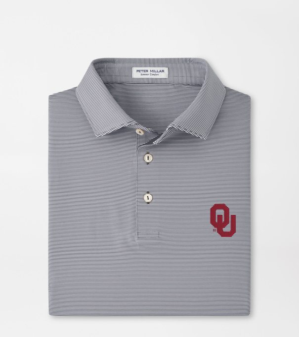 Oklahoma Jubilee Performance Jersey Polo in Iron