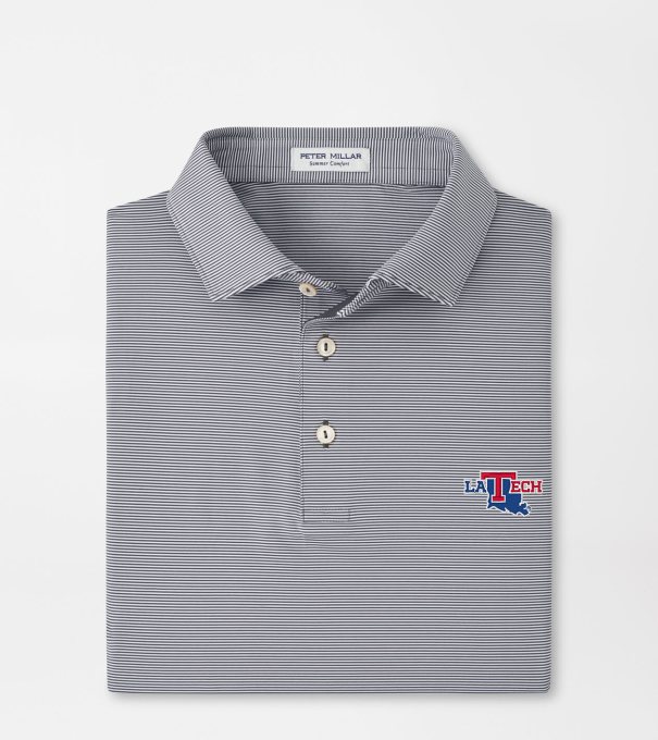 Louisiana Tech Jubilee Performance Jersey Polo in Iron