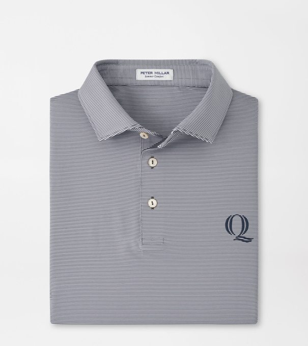 Quinnipiac Jubilee Performance Jersey Polo in Iron