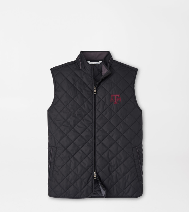 Texas A&M Essex Vest in Black