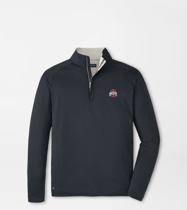The Ohio State Stealth Performance Quarter-Zip in Black