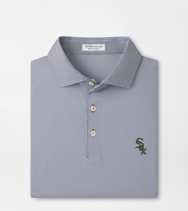 Chicago White Sox Border Performance Jersey Polo in Iron