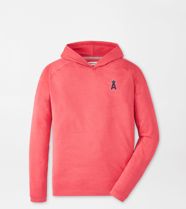Los Angeles Angels Pine Performance Hoodie in Red3