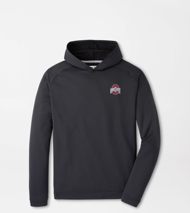 The Ohio State Pine Performance Hoodie in Black