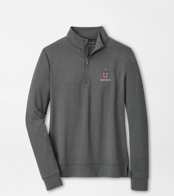 Brown University Women's Perth Performance Pullover in Iron