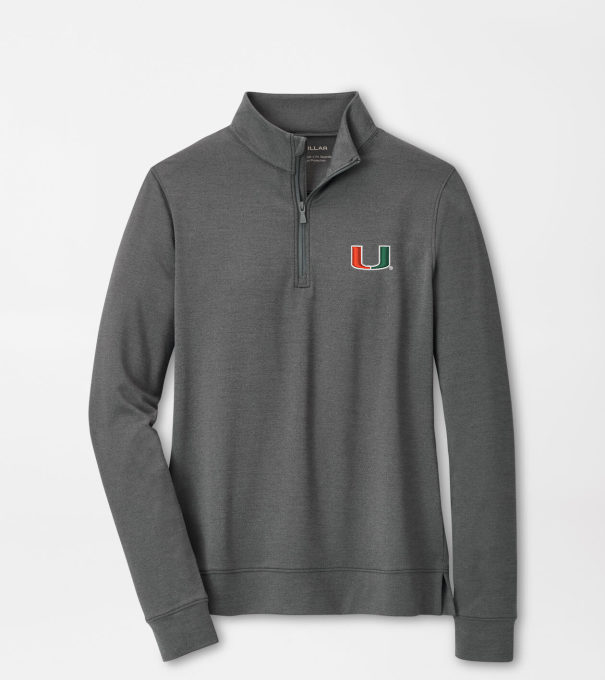 Miami Women's Perth Performance Pullover in Iron