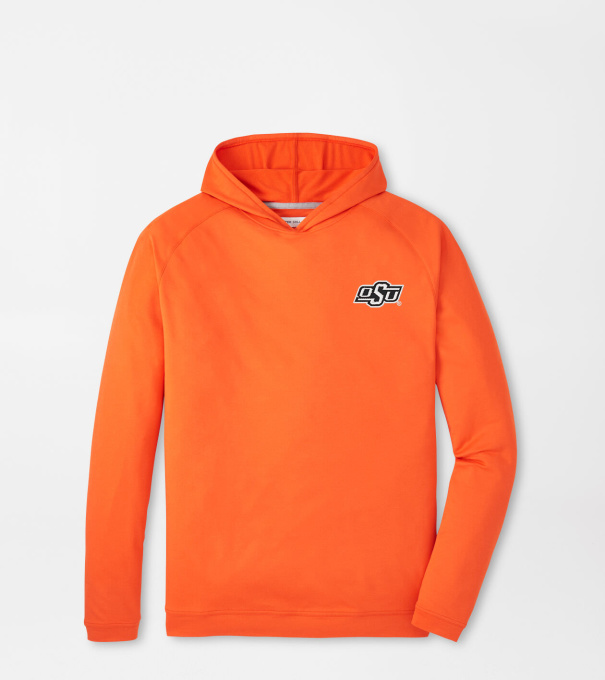 Oklahoma State Pine Performance Hoodie in Orange6