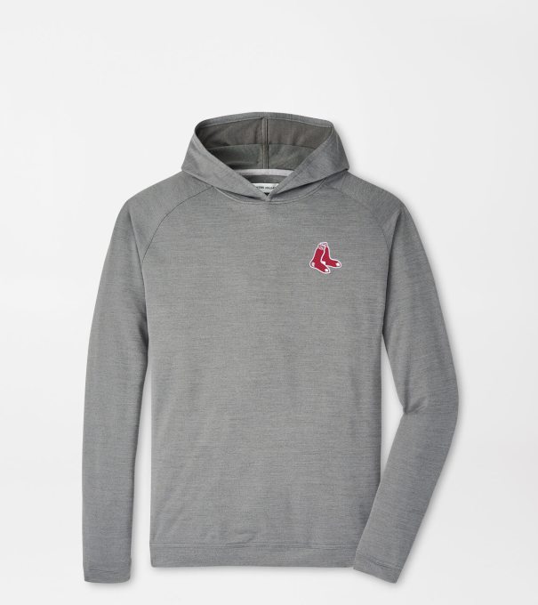 Cooperstown Boston Red Sox Pine Performance Hoodie in Iron