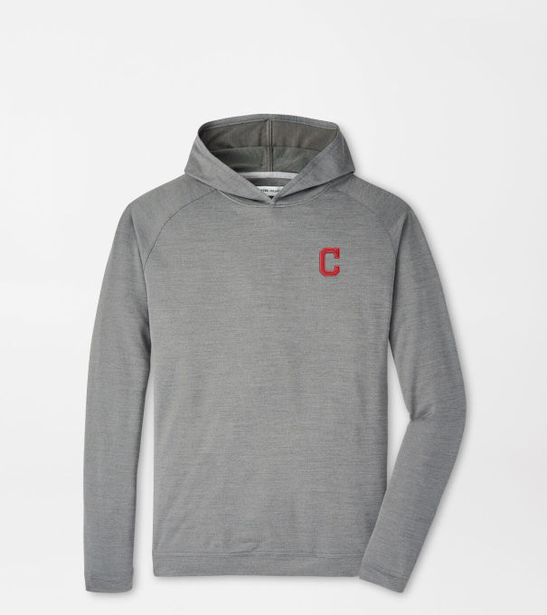 Cooperstown Cleveland Guardians Pine Performance Hoodie in Iron