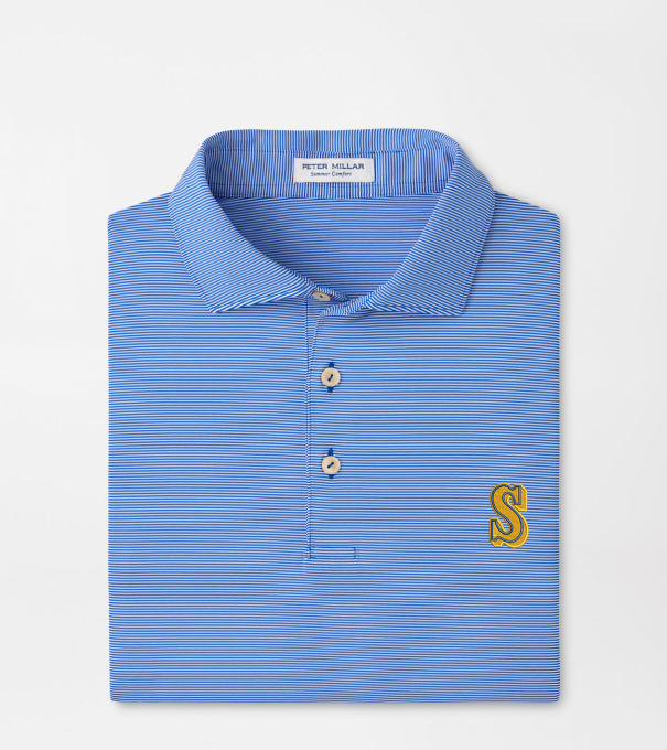 Cooperstown Seattle Mariners Jubilee Stripe Performance Polo in Blue3